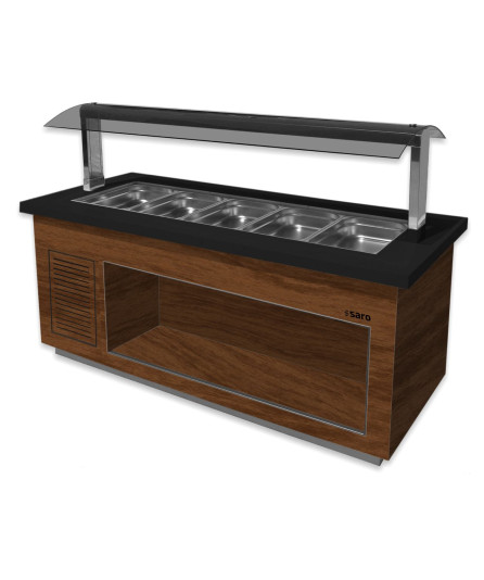 Hot Buffet Premium SB-Line H230 by Saro Walnut 366-2315