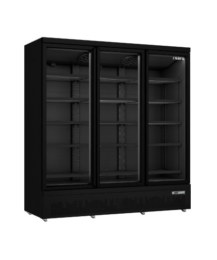 Gewerbekühlschrank Schwarz GTK 1530 S Pro von Saro 453-11201